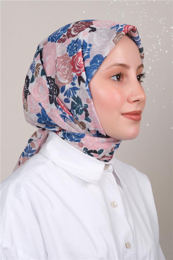 Lux Soft Pamuklu Eşarp 4040-413 