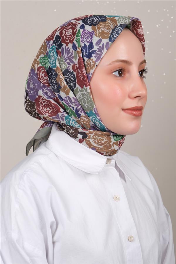 Lux Soft Pamuklu Eşarp 4040-415 