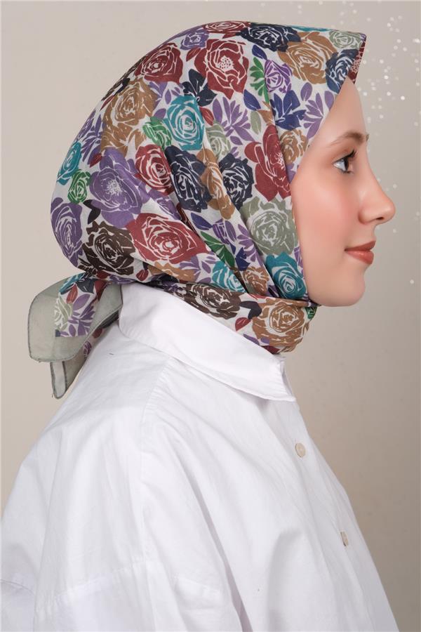 Lux Soft Pamuklu Eşarp 4040-415 