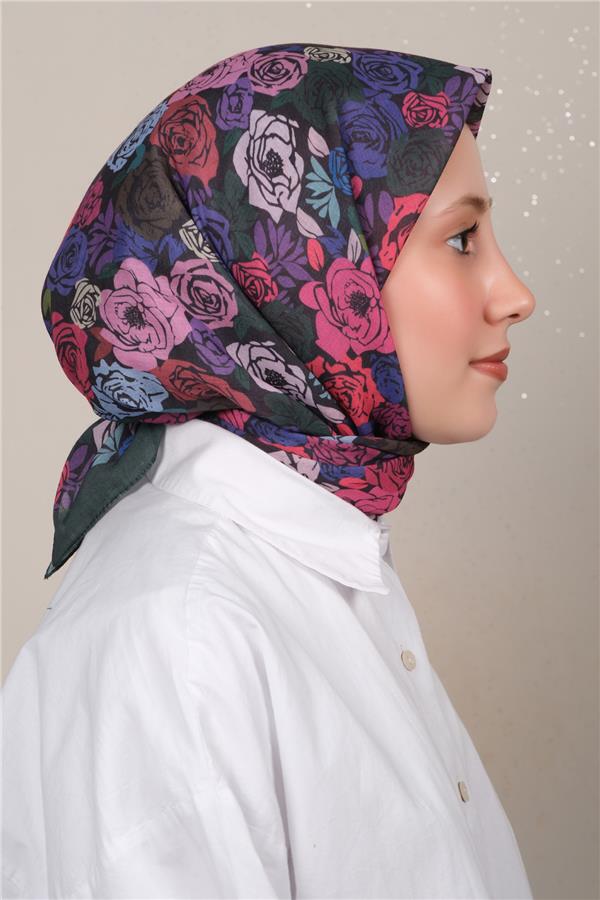 Lux Soft Pamuklu Eşarp 4040-417 