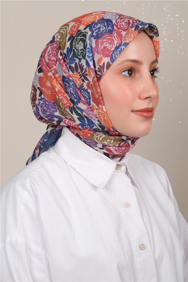 Lux Soft Pamuklu Eşarp 4040-418