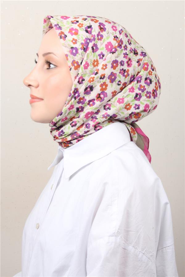 Lux Soft Pamuklu Eşarp 4040-42