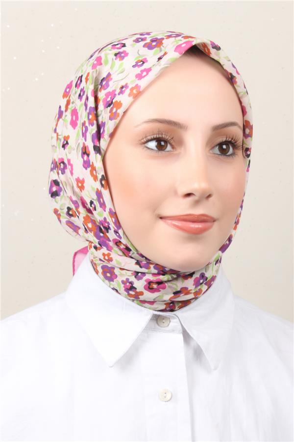 Lux Soft Pamuklu Eşarp 4040-42