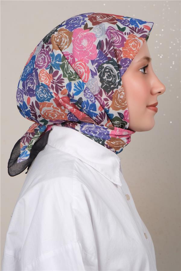 Lux Soft Pamuklu Eşarp 4040-420 