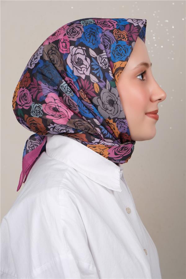 Lux Soft Pamuklu Eşarp 4040-421