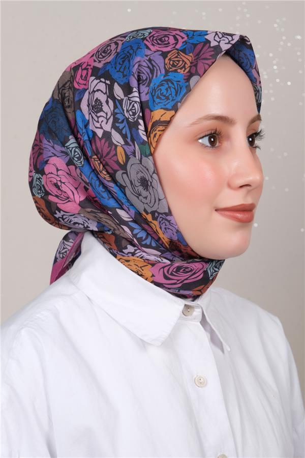 Lux Soft Pamuklu Eşarp 4040-421