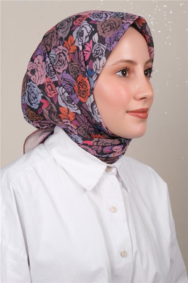 Lux Soft Pamuklu Eşarp 4040-423