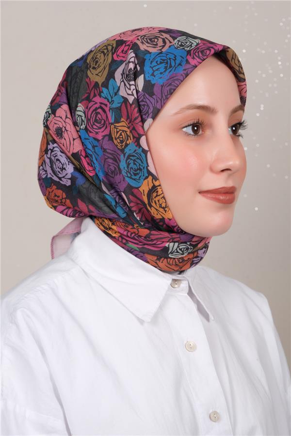 Lux Soft Pamuklu Eşarp 4040-424