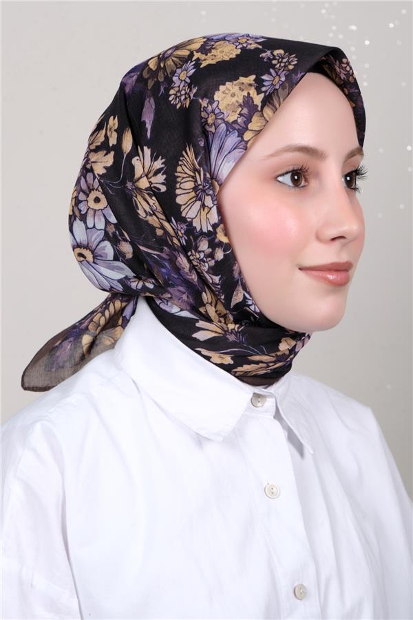 Lux Soft Pamuklu Eşarp 4040-427