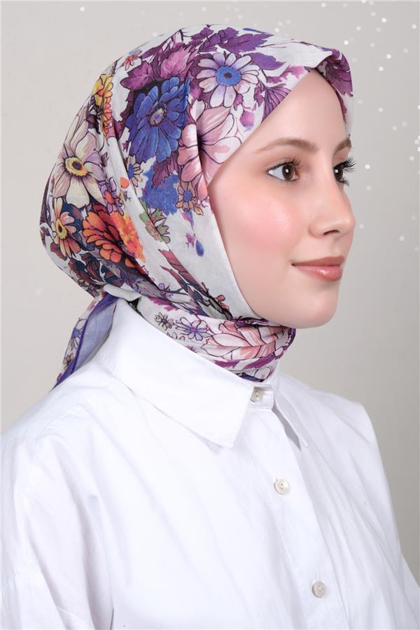 Lux Soft Pamuklu Eşarp 4040-430