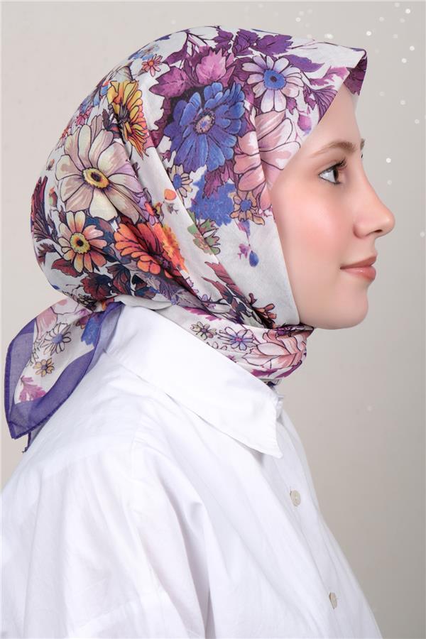 Lux Soft Pamuklu Eşarp 4040-430