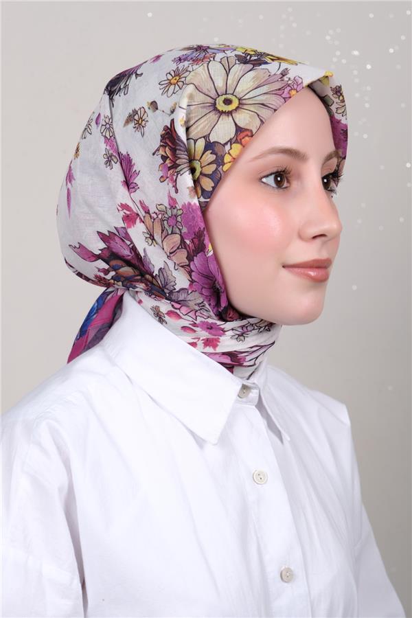 Lux Soft Pamuklu Eşarp 4040-432 