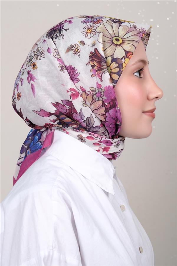 Lux Soft Pamuklu Eşarp 4040-432 