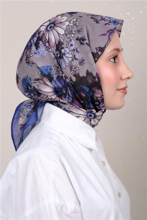 Lux Soft Pamuklu Eşarp 4040-433