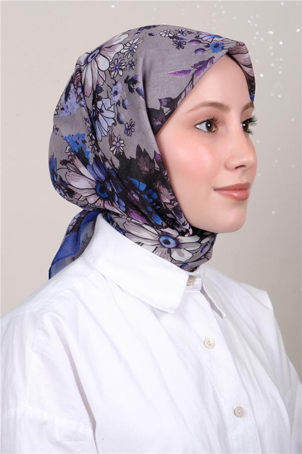 Lux Soft Pamuklu Eşarp 4040-433