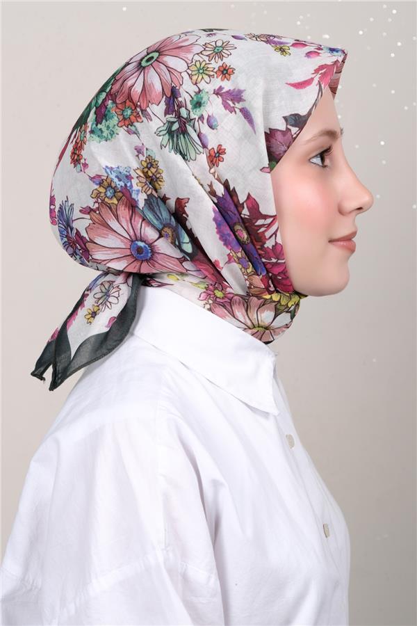 Lux Soft Pamuklu Eşarp 4040-436 