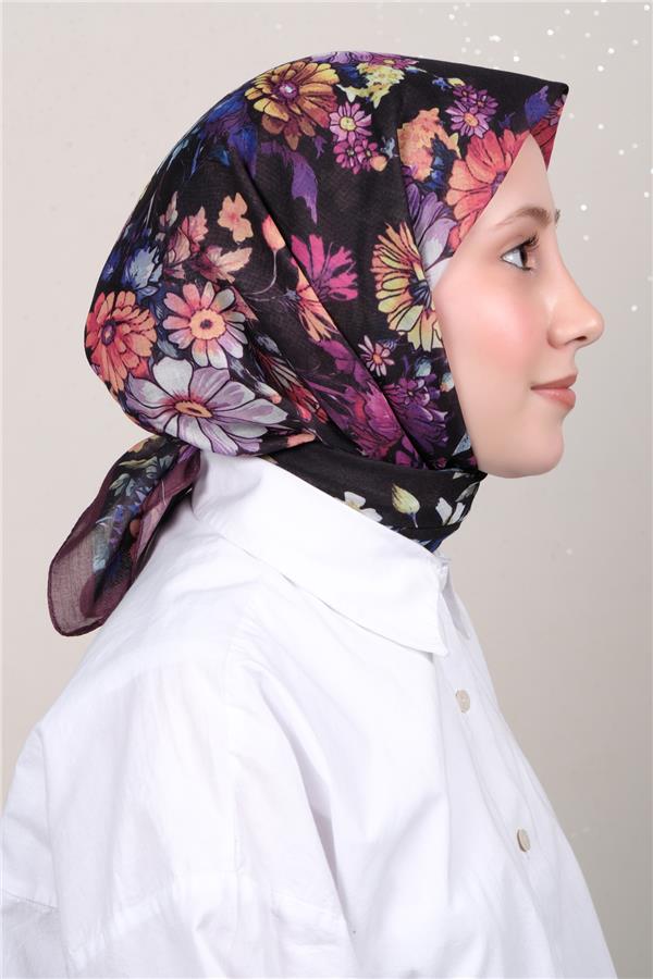 Lux Soft Pamuklu Eşarp 4040-437