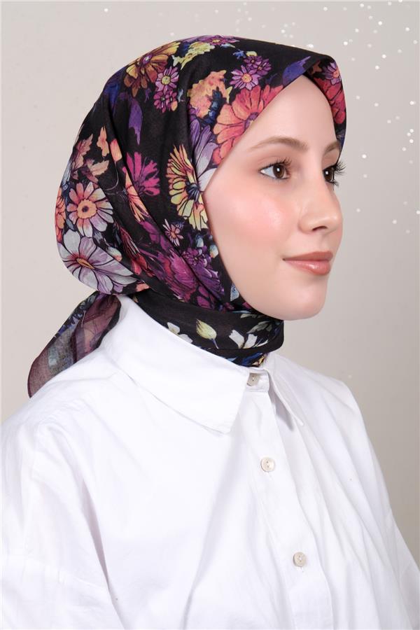 Lux Soft Pamuklu Eşarp 4040-437