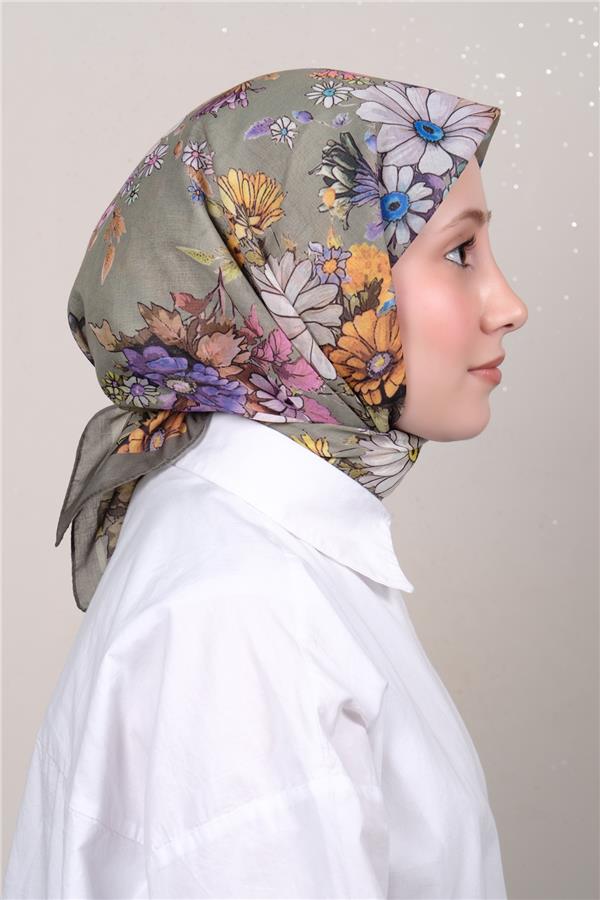 Lux Soft Pamuklu Eşarp 4040-438