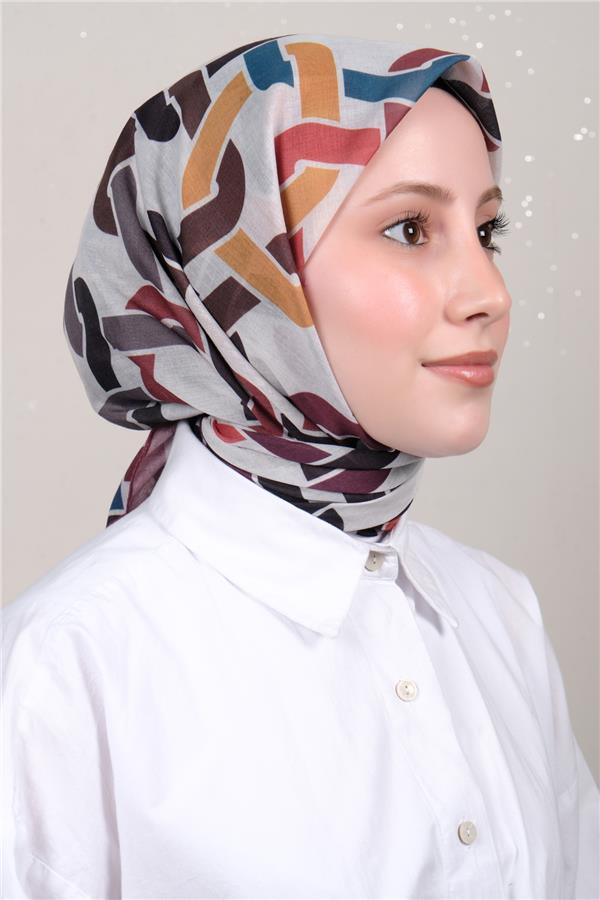 Lux Soft Pamuklu Eşarp 4040-444