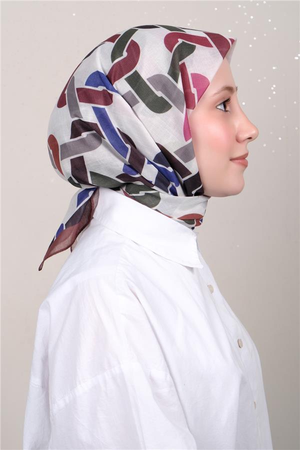 Lux Soft Pamuklu Eşarp 4040-446