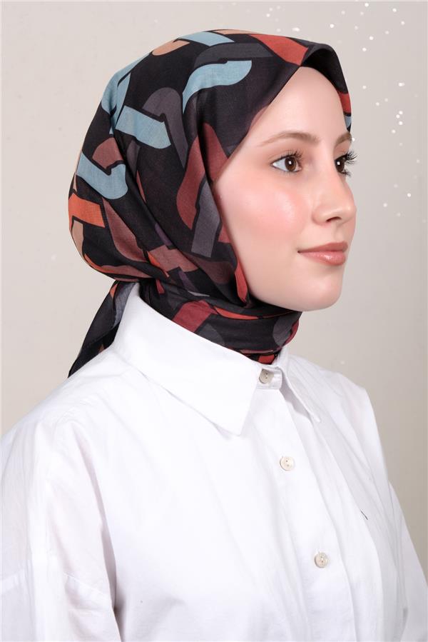 Lux Soft Pamuklu Eşarp 4040-447