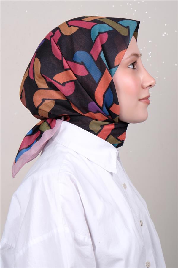 Lux Soft Pamuklu Eşarp 4040-448