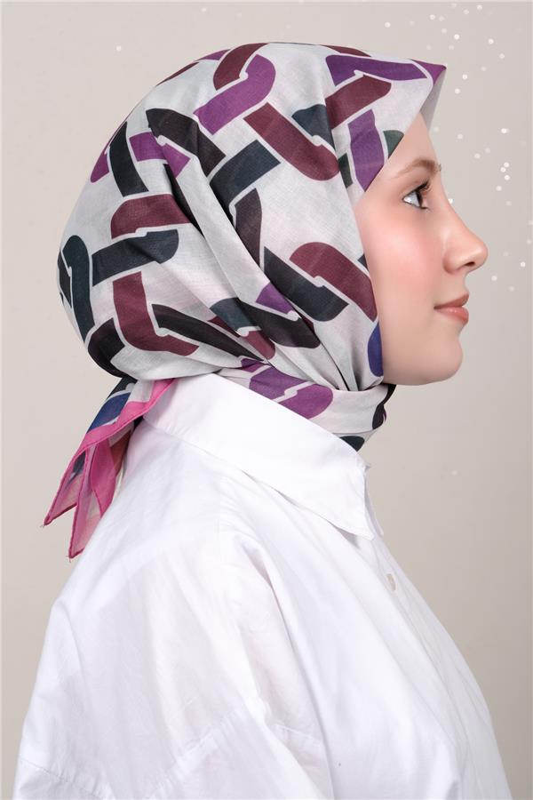 Lux Soft Pamuklu Eşarp 4040-449