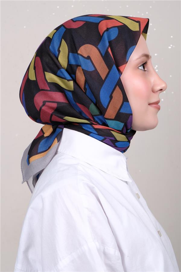 Lux Soft Pamuklu Eşarp 4040-451