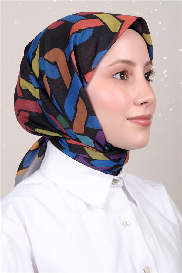 Lux Soft Pamuklu Eşarp 4040-451