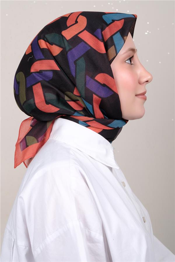 Lux Soft Pamuklu Eşarp 4040-453