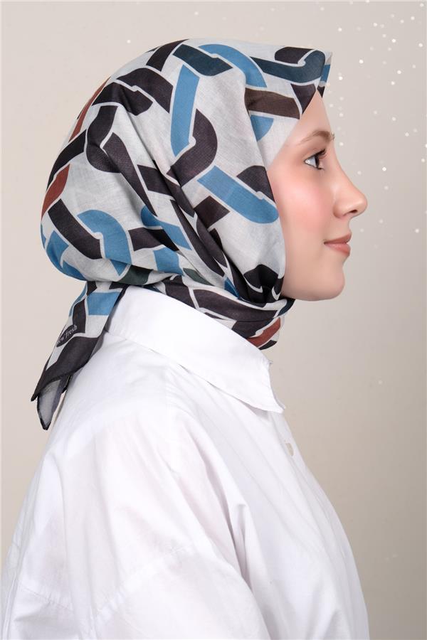 Lux Soft Pamuklu Eşarp 4040-456