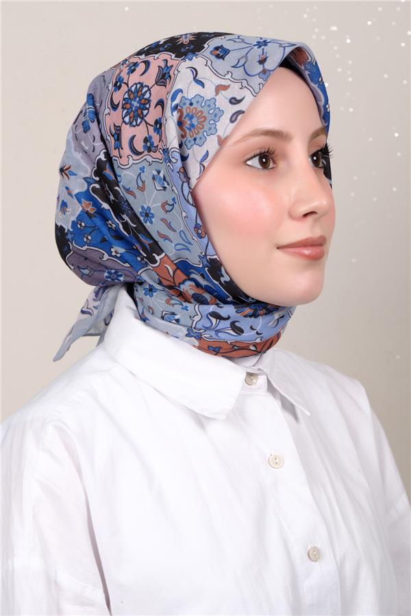 Lux Soft Pamuklu Eşarp 4040-457