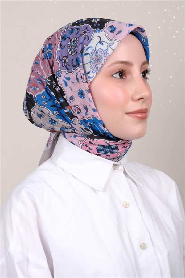 Lux Soft Pamuklu Eşarp 4040-458 