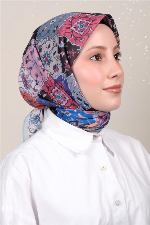 Lux Soft Pamuklu Eşarp 4040-459 