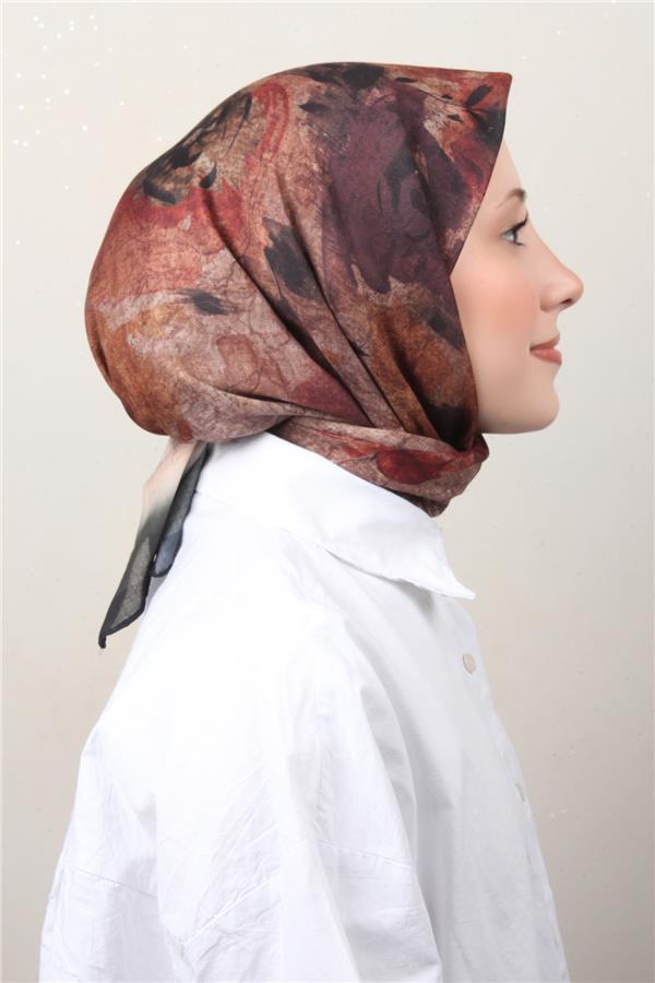 Lux Soft Pamuklu Eşarp 4040-46