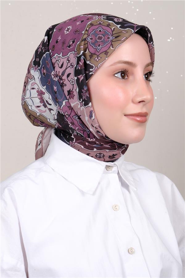 Lux Soft Pamuklu Eşarp 4040-463
