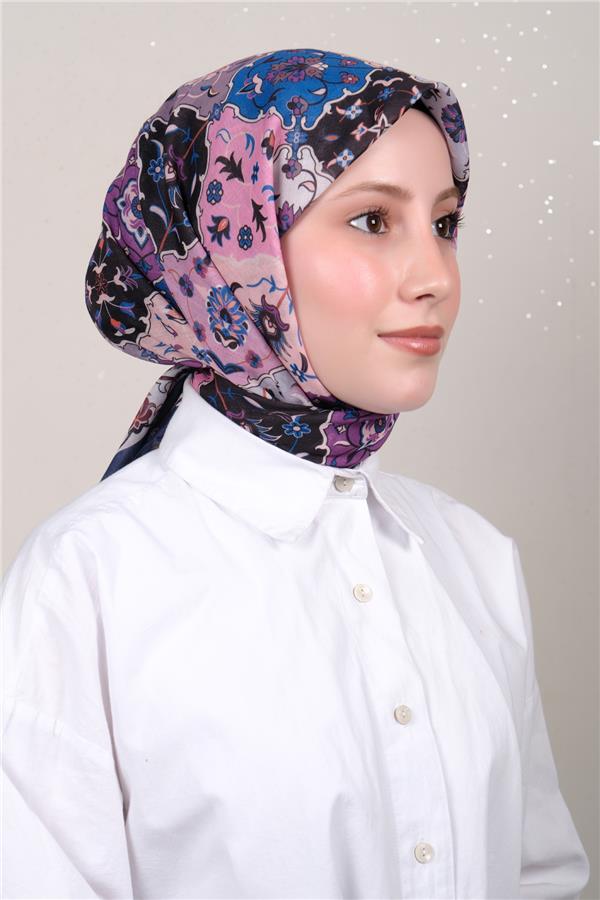 Lux Soft Pamuklu Eşarp 4040-467