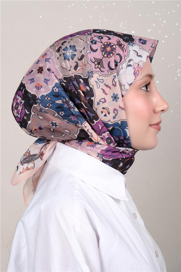 Lux Soft Pamuklu Eşarp 4040-471