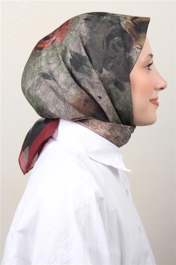 Lux Soft Pamuklu Eşarp 4040-48