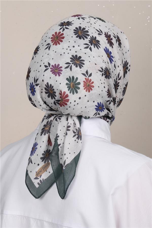 Lux Soft Pamuklu Eşarp 4040-547