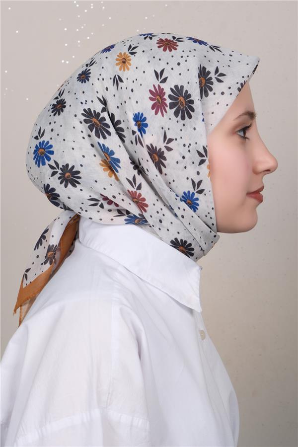 Lux Soft Pamuklu Eşarp 4040-548