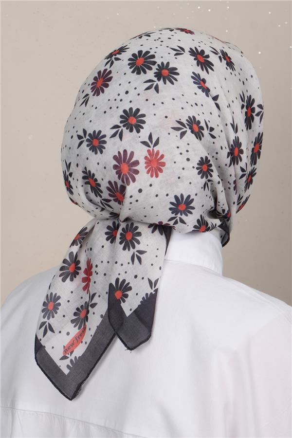 Lux Soft Pamuklu Eşarp 4040-549 