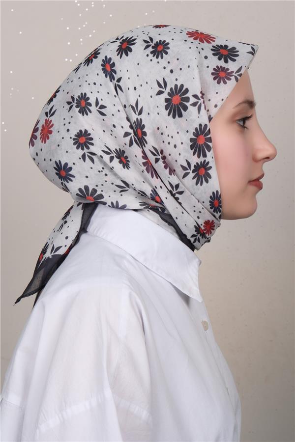 Lux Soft Pamuklu Eşarp 4040-549 