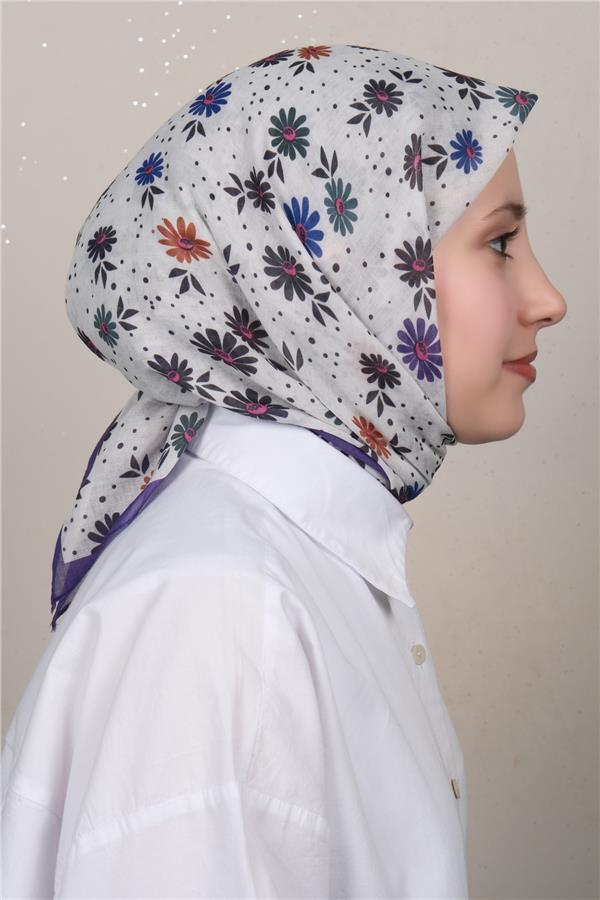 Lux Soft Pamuklu Eşarp 4040-550