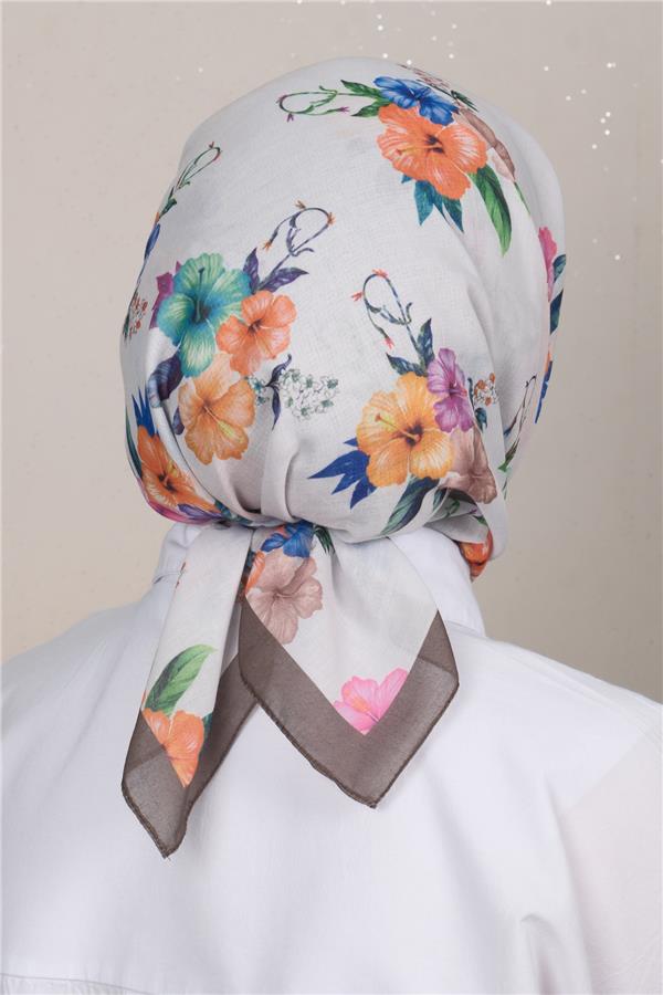 Lux Soft Pamuklu Eşarp 4040-555