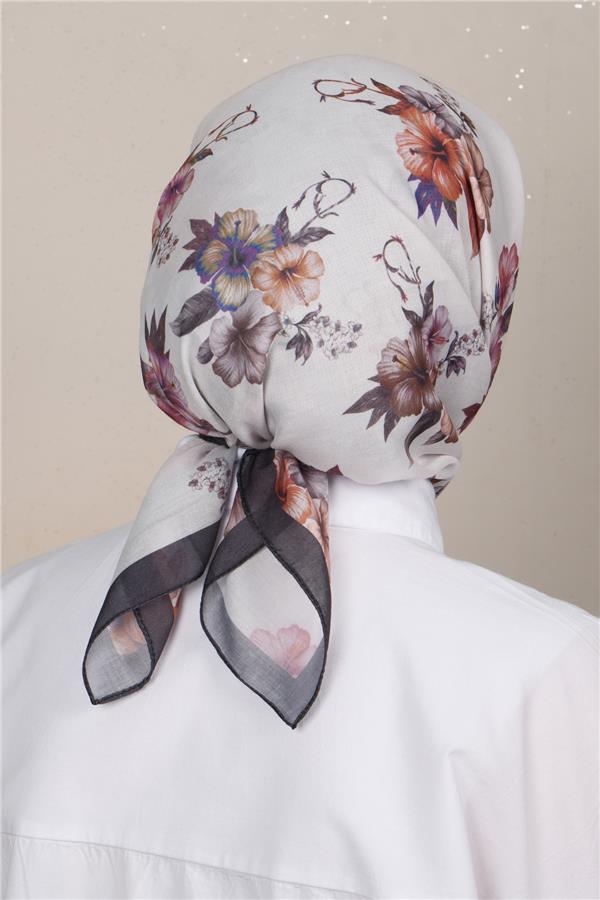 Lux Soft Pamuklu Eşarp 4040-557