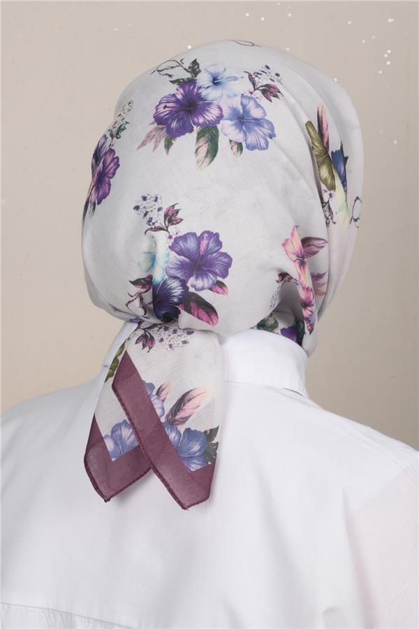 Lux Soft Pamuklu Eşarp 4040-558