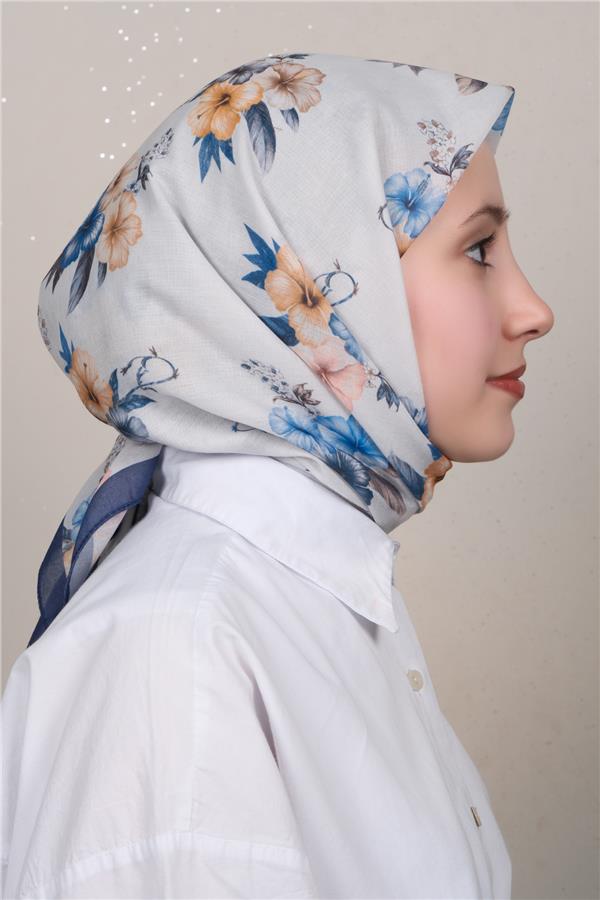 Lux Soft Pamuklu Eşarp 4040-563