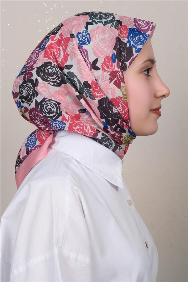 Lux Soft Pamuklu Eşarp 4040-568